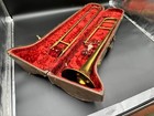 Vintage antique  the Indiana  Elk Hart  Ind Trombone