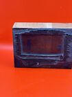 Vintage Printing Letterpress Printers Block Possibly Letter Or Document Outline