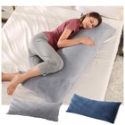Pregnant Pillow Maternity Full Body Pillow Bolster Pillow Soft 20 55in For Women