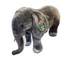 Melissa   Doug Giant Plush Elephant Lifelike Stuffed Animal Grey 2185 Nwt
