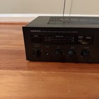 Onkyo Stereo Integrated Amplifier A-8048v Black Home Audio Tested Working