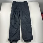Columbia Mens Snow Bibs Xl Black Bib Snowsuit Snowboard Pants Overalls Ski