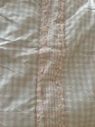 Pottery Barn Kids Gabriella Gingham Ruffle Full queen Comforter Pink Pre-owned