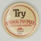 Vintage 1984 Pizza Hut Try Personal Pan Pizza Employees Promo Pinback Button