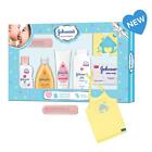 Johnson s Baby Care Baby Gift Set With Organic Cotton Baby T Shirt 7 Pieces