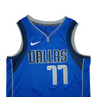 Nike Dallas Mavericks Luka Doncic  77 Blue Swingman Jersey Size 44 Men s Medium