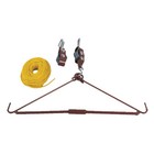 440 Lb Deer Hoist Gambrel   Pulley System Game Lift For Hunting Field