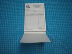Two Custom 2 Part Receipt Book Personalized   Your Logo  Info  Numbers    Cover 