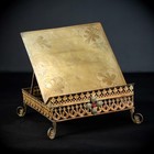 Missal Stand   Bible Holder   Tabor French Gothic Gilded Brass  gilt Thabor 13 _