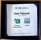 Carplay Box Wireless Adapter For Car Mounted Interconnect Box New