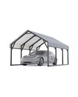 10x15 12  13 12  20 12  26 Ft All-weather Metal Carport Oversized Full-sized Pickup