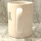 Rae Dunn By Magenta Bonjour White Coffee tea Ceramic Mug 12 Oz