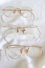 Lot Of 6 - Vintage Gold Filled Eyeglasses  1 10th  12k Gf Frames Ao B l Shuron