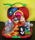 Little People Disney Snow White Fold  n Go Apple Cottage Playset With 4 Figures