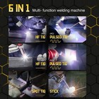 200a Digital Tig Welder 6-in-1 With Pulse - Aluminum Pro System  110v 220v Home