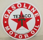 Large Vintage Style 24  Texaco Gas Station Signs Man Cave Garage Decor Oil Can  