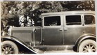 Vintage Photo 1930 Pontiac 4 Door Automobile Car Ooak 3  X 5  Glossy B w