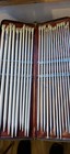 Susan Bates Hard Plastic Sewing Needles For Crocheting With Leather Case