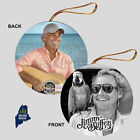 Jimmy Buffett Memorial Christmas Ornament - Collectible Gift Tribute Parrothead