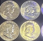 15 Franklin Half Dollars - Mixed Date - High Quality 90  Silver Franklin Half   s