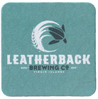 Leatherback Brewing Co Beer Coaster  Kingshill  Virgin Islands