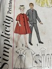 Vtg Simplicity Sewing Pattern 4422 For Barbie   Ken Dolls Complete Some Uncut