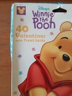 40 Valentines W seals   Treat Sacks Disney Winnie The Pooh Sealed Damaged Box
