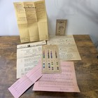 New York Walco Bead Co  1946 Vintage Sequin   Bead Sample Cards Instruction Lot