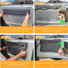 Off-road Tailgate Storage Panel Molle Rack For Ford Bronco 2021-2023 2 4door