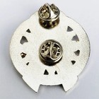 Blessed Are The Peacemakers Thin Blue Line Ribbon Memorial 6 Pt  Star Metal Pin