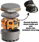 Jetboil Genesis Basecamp Backpacking And Camping Stove Cooking System With Campi