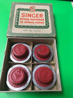 1954 Singer Sewing Stitch Patterns For Automatic Zigzagger  Four Patterns In Box