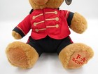 Fao Schwarz Plush Teddy Bear Toy Soldier Conductor Hat Keepsake Collectible New