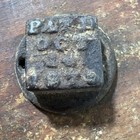 Antique 1879 Massive Wooden Block   Tackle Pulley Rustic Barn Farm Industrial