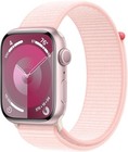 Apple Watch Series 9 45mm Gps Pink W  Light Pink Sport Loop _brand New Mr9j3ll a
