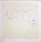 Neil Diamond Real Hand Signed Vintage Album Page Jsa Coa Autographed   Photo Lot