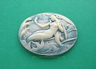 4 Fantasy Mermaid Cameos 4 Color Lot Hz 40mm X 30mm Costume Jewelry Craft Cameo