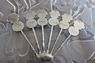 6 Vintage Hong Kong Silver Character Scrap