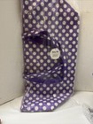 Gypsy Quilter Purple And White Dot Tote