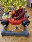 Baby Trend Trend 5 0 Speedster Red Baby Walker Removable Toy Bar Lights Sounds