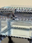 A Ntique Beveled Glass Jewelry Casket Mirrored Vanity Box C1890-1920