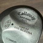 Callaway Great Big Bertha War Bird 10 Loft Driver Grafalloy Graphite Prolite