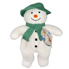 15    Eden The Snowman Green Hat Scarf Plush Raymond Briggs With Tags 1992