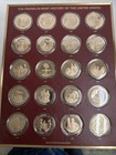 Franklin Mint History Of United States Complete 200 Bronze Medal Set W  Case