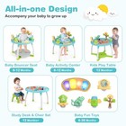 5 In 1 Baby Activity Center  Baby Jumpers And Bouncers With Removable Toys  L   