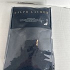Ralph Lauren Branford Blanc Blue Linen Euro Sham Navy white Nwt  185