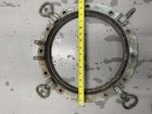 Vintage Bronze Ship Porthole Frame W  Dog Screws Nautical Marine 14-15    Salvage