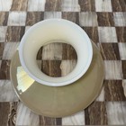 Vintage Gold Lusterware 5 25  Fitter Hurricane Style Glass Lamp Shade