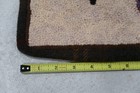 Hand Hooked Wool Rug Sit House Outhouse Winter Scene Folk Art Gva Ayres 2016 A2