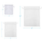 50 100pcs Drawstring Organza Bag Jewelry Pouch Wedding Party Favor Gift Bag Lot